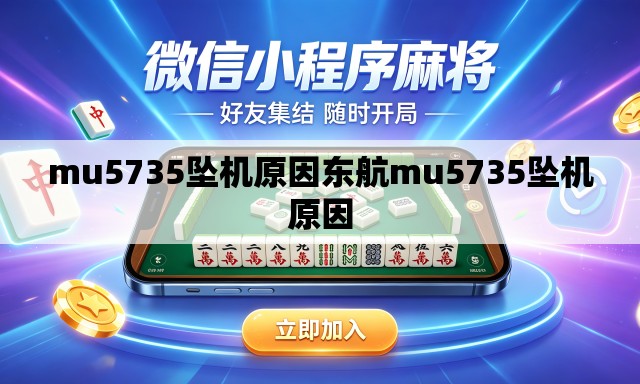 mu5735坠机原因东航mu5735坠机原因