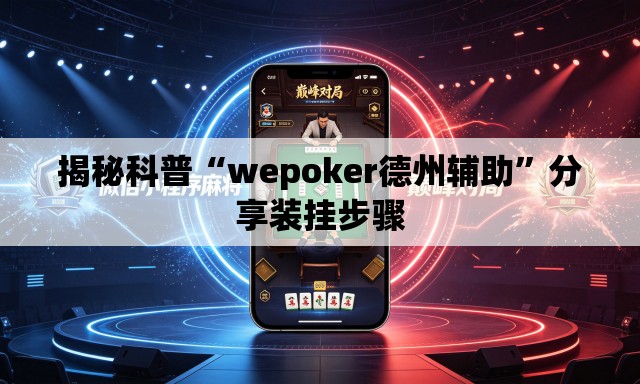 揭秘科普“wepoker德州辅助	”分享装挂步骤
