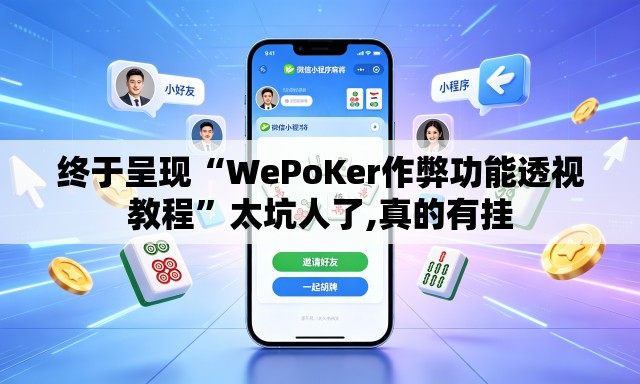 终于呈现“WePoKer作弊功能透视教程”太坑人了,真的有挂