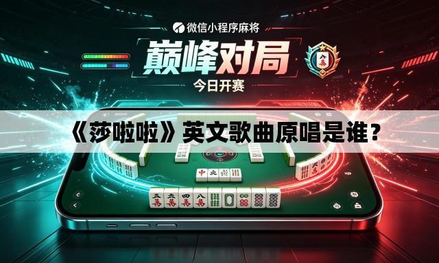 《莎啦啦》英文歌曲原唱是谁？