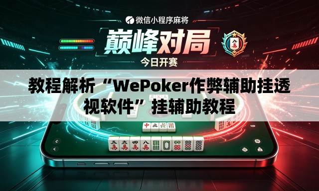 教程解析“WePoker作弊辅助挂透视软件”挂辅助教程