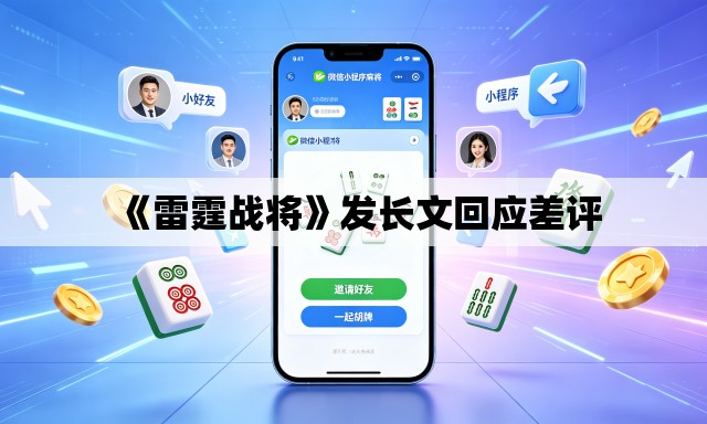《雷霆战将》发长文回应差评 《雷霆战将》发长文回应差评