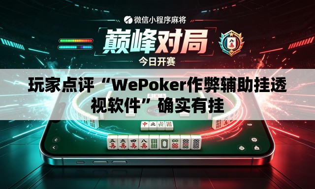 玩家点评“WePoker作弊辅助挂透视软件”确实有挂