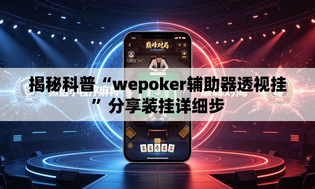 揭秘科普“wepoker辅助器透视挂”分享装挂详细步