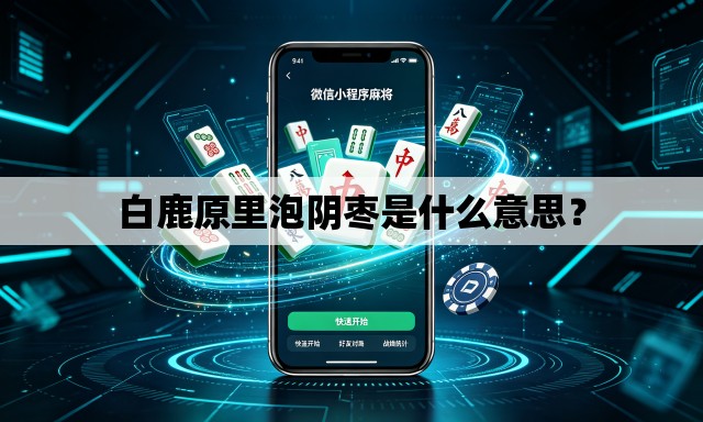 白鹿原里泡阴枣是什么意思? 白鹿原里泡阴枣是什么意思?