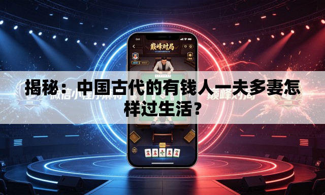 揭秘:中国古代的有钱人一夫多妻怎样过生活? 揭秘:中国古代的有钱人一夫多妻怎样过生活?