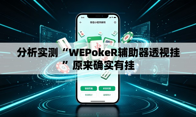 分析实测“WEPokeR辅助器透视挂”原来确实有挂
