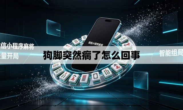 狗脚突然瘸了怎么回事