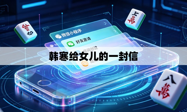 韩寒给女儿的一封信 韩寒给女儿的一封信