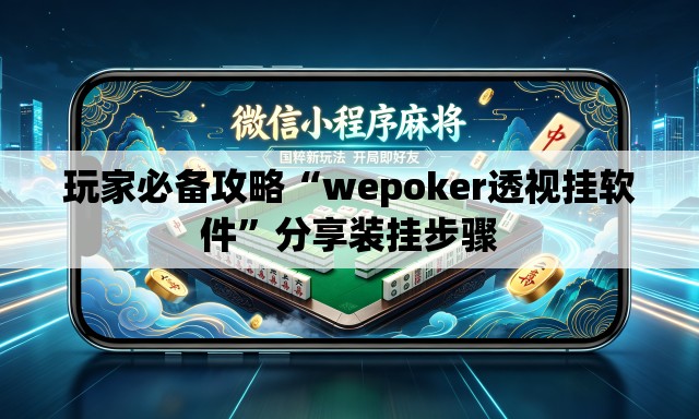 玩家必备攻略“wepoker透视挂软件”分享装挂步骤