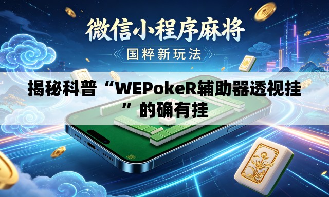 揭秘科普“WEPokeR辅助器透视挂	”的确有挂
