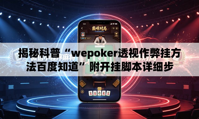 揭秘科普“wepoker透视作弊挂方法百度知道”附开挂脚本详细步