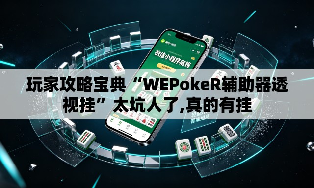 玩家攻略宝典“WEPokeR辅助器透视挂	”太坑人了,真的有挂