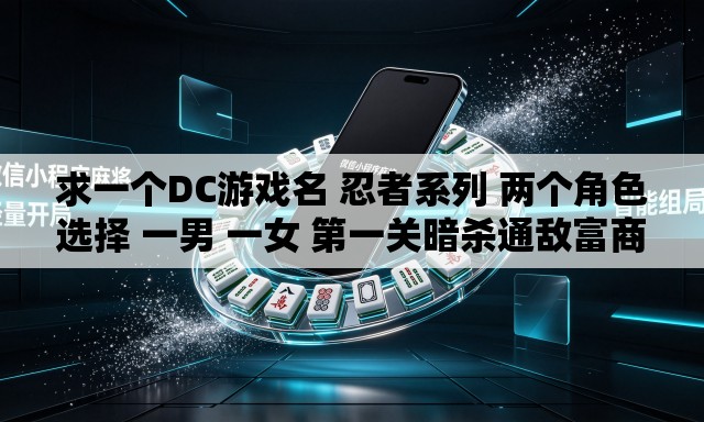 求一个DC游戏名 忍者系列 两个角色选择 一男 一女 第一关暗杀通敌富商 第二关解决另外一个未选角色 求一个DC游戏名 忍者系列 两个角色选择 一男 一女 第一关暗杀通敌富商 第二关解决另外一个未选角色