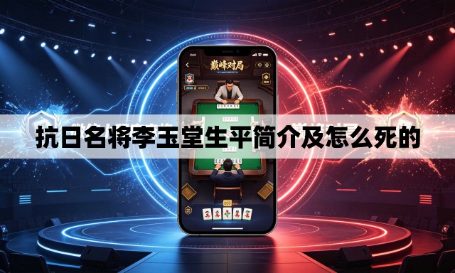 抗日名将李玉堂生平简介及怎么死的 抗日名将李玉堂生平简介及怎么死的