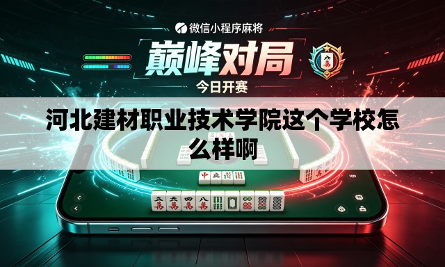 河北建材职业技术学院这个学校怎么样啊
