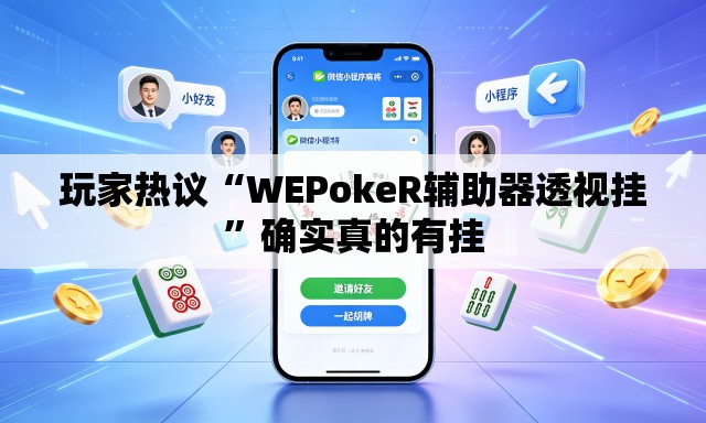 玩家热议“WEPokeR辅助器透视挂	”确实真的有挂