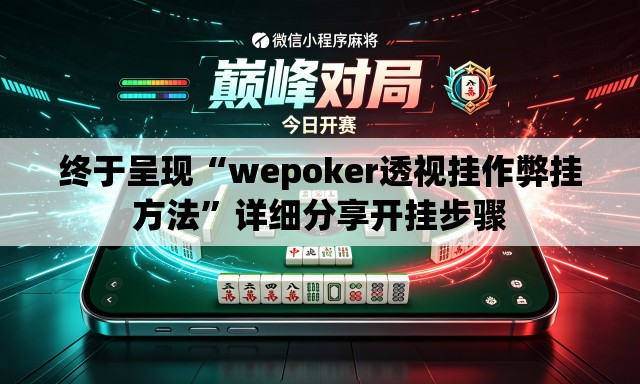 终于呈现“wepoker透视挂作弊挂方法”详细分享开挂步骤