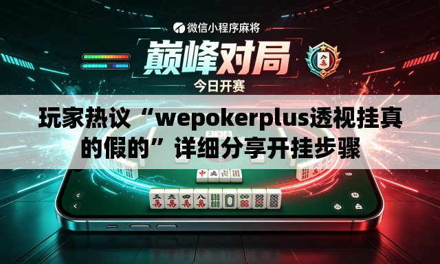 玩家热议“wepokerplus透视挂真的假的	”详细分享开挂步骤