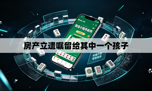 房产立遗嘱留给其中一个孩子 房产立遗嘱留给其中一个孩子