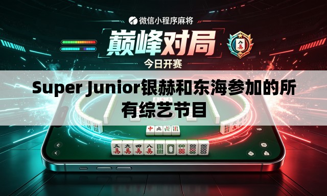 Super Junior银赫和东海参加的所有综艺节目