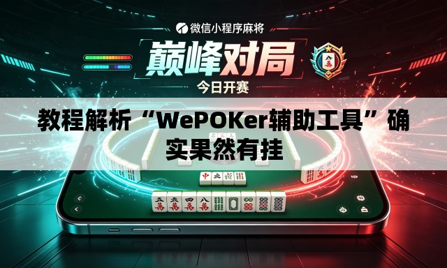 教程解析“WePOKer辅助工具”确实果然有挂