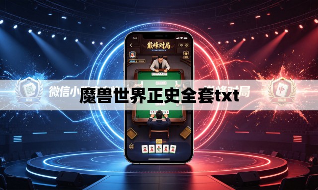 魔兽世界正史全套txt 魔兽世界正史全套txt