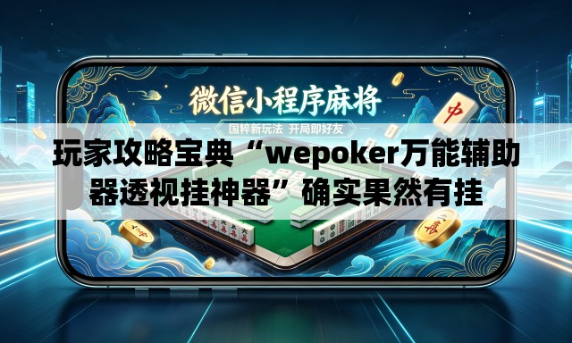 玩家攻略宝典“wepoker万能辅助器透视挂神器	”确实果然有挂
