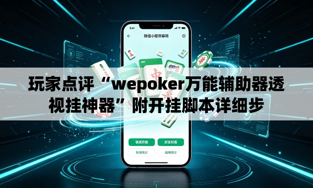 玩家点评“wepoker万能辅助器透视挂神器”附开挂脚本详细步