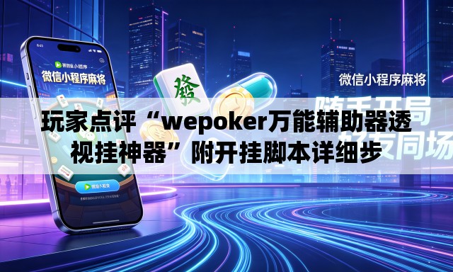 玩家点评“wepoker万能辅助器透视挂神器”附开挂脚本详细步