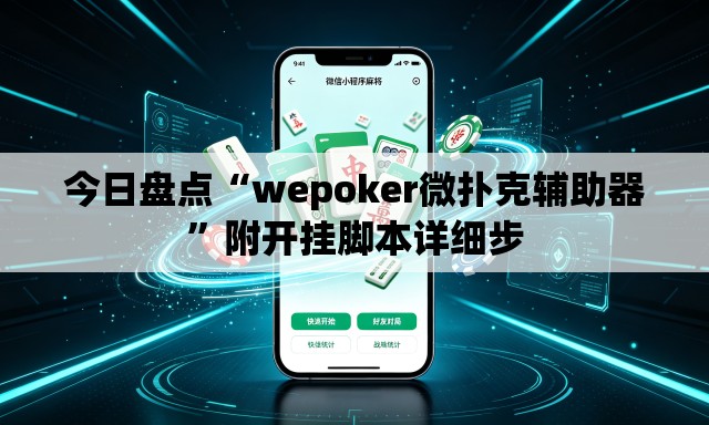 今日盘点“wepoker微扑克辅助器”附开挂脚本详细步