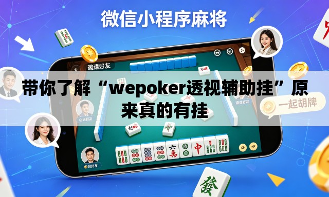 带你了解“wepoker透视辅助挂”原来真的有挂