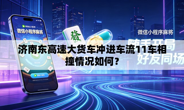 济南东高速大货车冲进车流11车相撞情况如何? 济南东高速大货车冲进车流11车相撞情况如何?