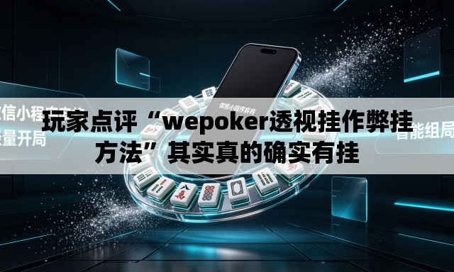 玩家点评“wepoker透视挂作弊挂方法”其实真的确实有挂