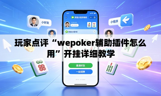 玩家点评“wepoker辅助插件怎么用	”开挂详细教学