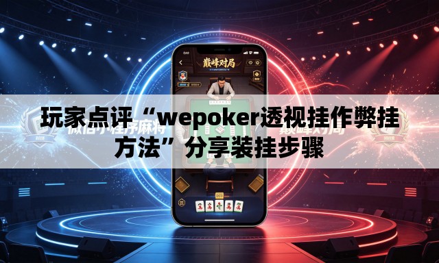 玩家点评“wepoker透视挂作弊挂方法”分享装挂步骤