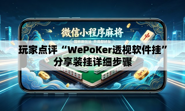 玩家点评“WePoKer透视软件挂”分享装挂详细步骤