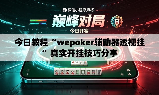 今日教程“wepoker辅助器透视挂”真实开挂技巧分享