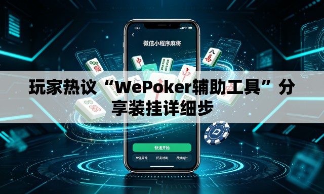 玩家热议“WePoker辅助工具”分享装挂详细步