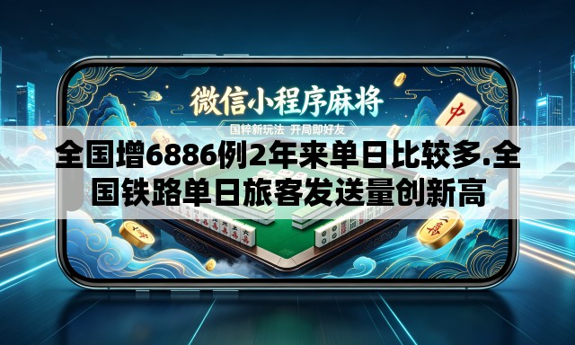 全国增6886例2年来单日比较多.全国铁路单日旅客发送量创新高