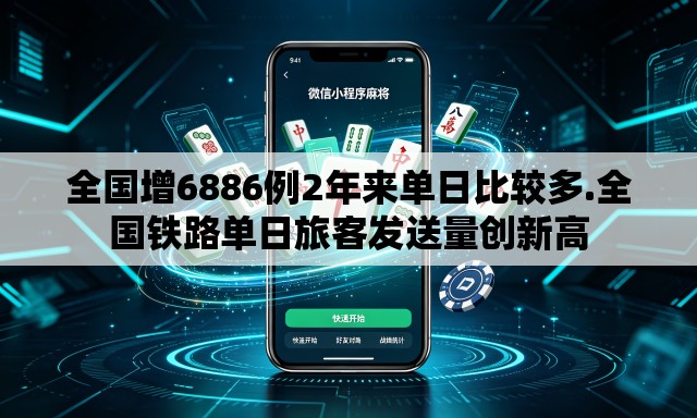 全国增6886例2年来单日比较多.全国铁路单日旅客发送量创新高