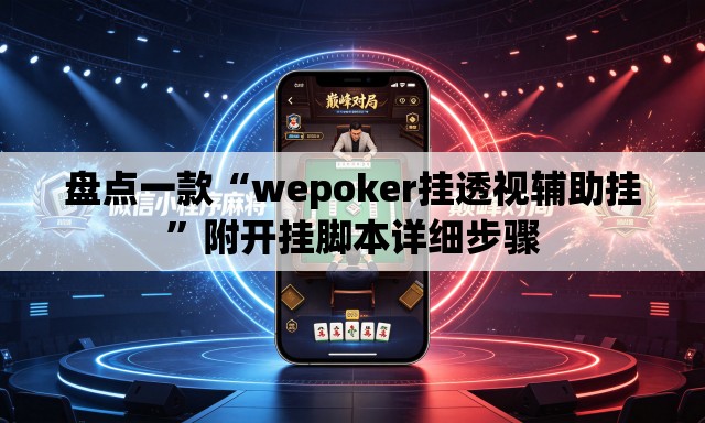 盘点一款“wepoker挂透视辅助挂	”附开挂脚本详细步骤