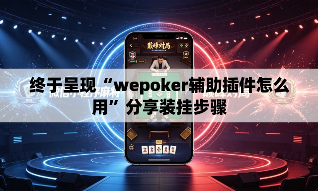 终于呈现“wepoker辅助插件怎么用	”分享装挂步骤