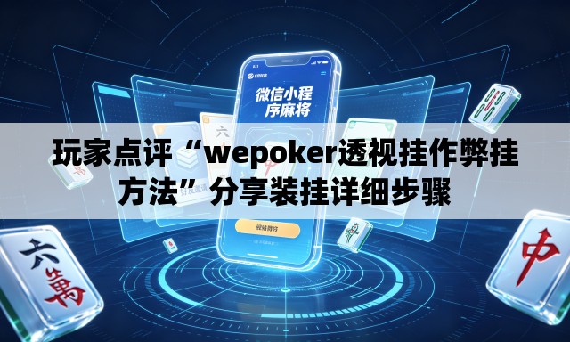 玩家点评“wepoker透视挂作弊挂方法”分享装挂详细步骤