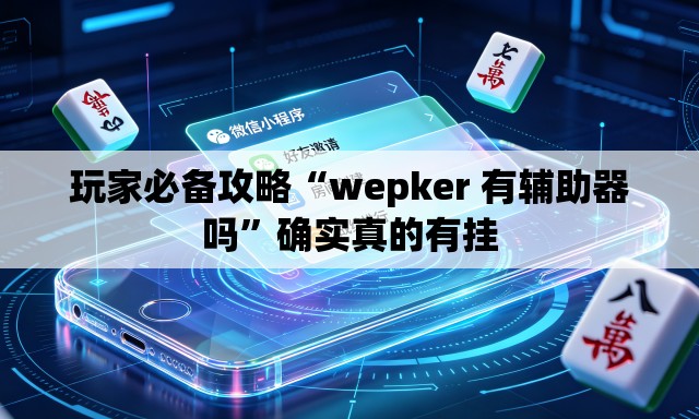 玩家必备攻略“wepker 有辅助器吗”确实真的有挂