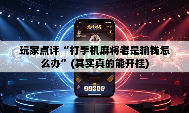 玩家点评“打手机麻将老是输钱怎么办	”(其实真的能开挂)