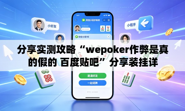 分享实测攻略“wepoker作弊是真的假的 百度贴吧”分享装挂详