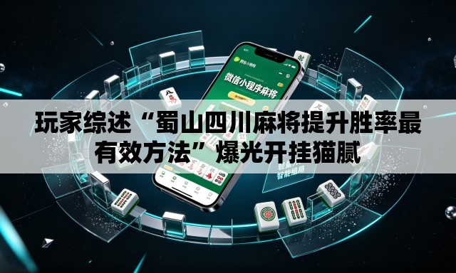 玩家综述“蜀山四川麻将提升胜率最有效方法	”爆光开挂猫腻