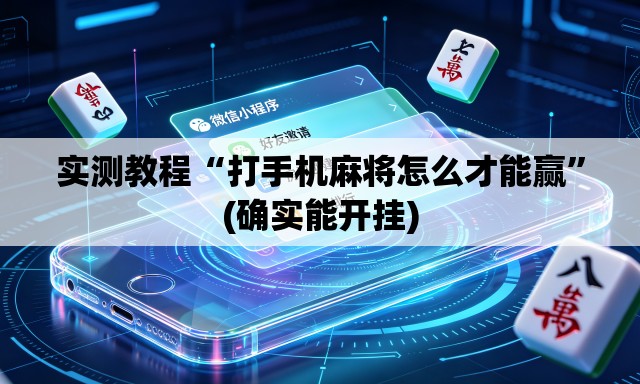 实测教程“打手机麻将怎么才能赢	”(确实能开挂)