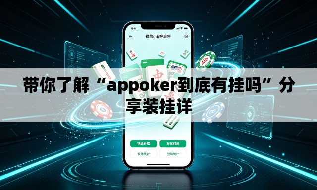带你了解“appoker到底有挂吗”分享装挂详